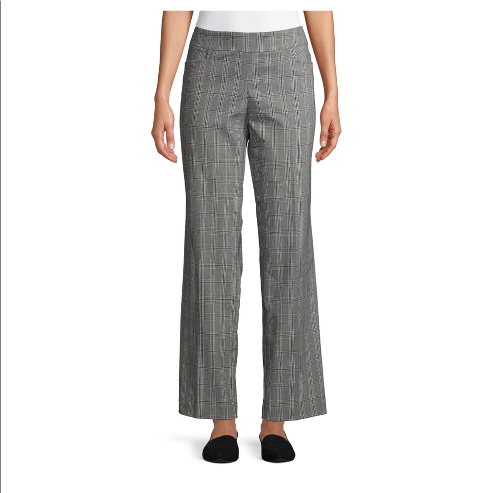 Women’s Plaid Pull On Pants